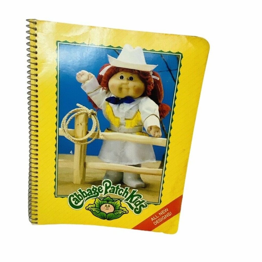 1984 Cabbage Patch Kids Girl Spiral Notebook